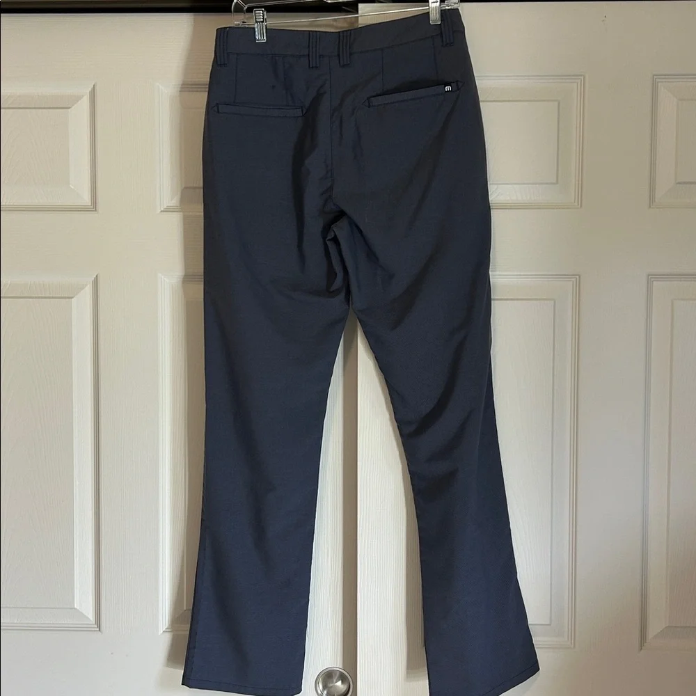Men's Travis Matthew Blue Dress Pants Size 30 Golf